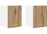 Syfax™ Armadio Pensile 2 Pcs Rovere Artigiano E Bianco 30 X 31 X 40 Cm