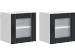 Syfax™ Mobile Da Cucina 2 Pcs Nero 40 X 31 X 40 Cm Legno Multistrato
