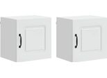 Syfax™ Mobile Da Cucina Kalmar 2 Pcs Bianco 40 X 31 X 40 Cm