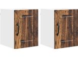Syfax™ Mobile Da Cucina 2 Pcs Legno Vecchio 30 X 31 X 40 Cm
