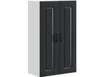 Syfax™ Mobile Da Cucina Kalmar Nero 60 X 31 X 100 Cm Legno Multistrato
