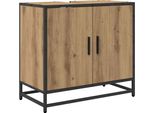 Syfax™ Armadio Per Lavabo Da Bagno Rovere Artigianale 65 X 33 X 60 Cm
