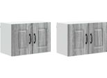 Syfax™ Mobile Da Cucina Kalmar 2 Pcs Grigio Sonoma 60 X 31 X 40 Cm