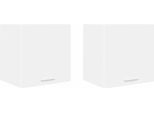 Syfax™ Armadio Pensile 2 Pcs Bianco 40 X 31 X 40 Cm Legno Multistrato