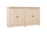 Syfax™ Credenze 2 Pz 70X35X80 Cm In Legno Massello Di Pino