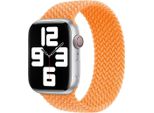 Apple Braided Solo Loop Per Watch | 44/45/46/49 Mm - Taglia 12 - Arancione Brillante