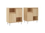Syfax™ Credenze 2 Pz Rovere Sonoma In Legno Multistrato