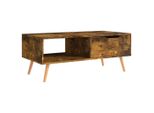 Syfax™ Tavolino Salotto Rovere Fumo 100X49,5X43 Cm Legno Multistrato