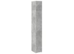Syfax™ Mobile Sottile Grigio Cemento 30X42,5X225 Cm In Truciolato