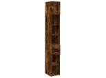 Syfax™ Mobile Sottile Rovere Fumo 30X42,5X225 Cm In Truciolato