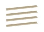 Syfax™ Mensole Da Parete 4 Pz Rovere Sonoma 100X9X3 Cm