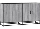 Syfax™ Credenza Grigio Sonoma 134X35X76 Cm In Truciolato