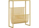 Syfax™ Portariviste Oro 35X15X45 Cm In Acciaio