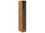 Syfax™ Armadio Rovere Artigianale 30X50X200 Cm In Legno Multistrato