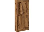 Syfax™ Credenza Legno Antico 82,5X30,5X185 Cm In Truciolato