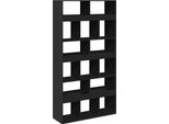 Syfax™ Divisorio Stanza Nero 100X33X187,5 Cm In Truciolato