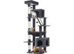 Albero Per Gatti, Design A Più Piani, Appartamenti Spaziosi, AMT0281DGY, 180 Cm