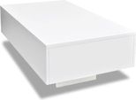 Syfax™ Tavolino Da Salotto Bianco Lucido
