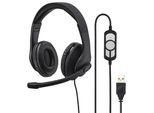 Hama Pc Office Headset "HS-USB300"" - Headset - Full-Size - Kabelgebunden - Usb - Schwarz"