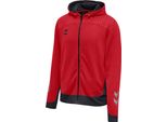 Hummel Lead Poly Kapuzenjacke, True Red, Xxxl, Herren