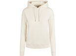 Urban Classics Donna - Felpa Con Cappuccio Organic Basic Beige Sabbia - L