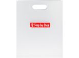 Step By Step Scatola Per Quaderni Folder Box With Carrying Handle Transparent Trasparente