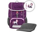 Step By Step Zaino Per Il Tempo Libero Zaino Kid Backpack-Set 3-Teilig 13L Pretty Unicorn Nuala Porpora