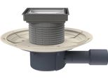 Hutterer & Lechner Hl510Prblue-3020 Scarico A Pavimento DN40/50 Orizzontale Con Sifone