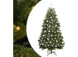 Vidaxl Albero Di Natale Artificiale Verde 180 Cm In Pvc E Metallo