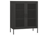 Syfax™ Armadietto Antracite 80X35X101,5 Cm In Acciaio