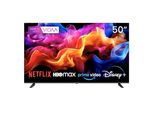 Kiano | Televisore - 50 Pollici - Tv Smat - Hd 50" - Led - 4K Uhd - 3840 X 2160Px - Vidaa - Wifi - Miracast - Registratore Pvr - Sintonizzatore DVB-T2/S2"
