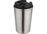 Floso - Bicchiere "Newport"", Acciaio Inossidabile, Doppia Parete, 350 Ml PF4967 (Taglia Unica) (Argento Opaco)"