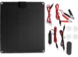 Set Di Caricabatterie Solari Di Mantenimento Da 30 W, IP67, Impermeabile, Pannello Usb Portatile Con Controller Per Telefono Cellulare, Auto, Barca, Camper