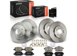 Frankberg 4X Dischi Freno 8X Pastiglie Freno Asse Anteriore Asse Posteriore Per Mercedes-Benz Classe A W169 Classe B W245 2.0L 1.7L 1.5L