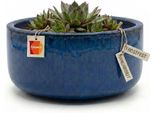 Vaso Da Fiori Blu Reale Ø 38 Cm Vaso Da Fiori Resistente Al Gelo Ceramica Giardino 6,5 Kg