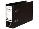 Falken 11285905 Cartella - A5 Orizzontale, 80 Mm, Cartoncino Rigido, Nero