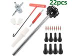 Inf Kit Di 22 Strumenti Per L'installazione Di Valvole Per Pneumatici - Kit Di Riparazione Pneumatici
