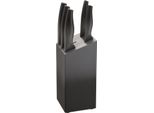 Michelino Set Di 6 Coltelli Da Cucina In Acciaio Inox Blocco Coltelli Grigio