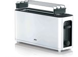 Braun Tostapane A Fessura Lunga Ht 3110 Wh Bianco