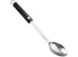 Ghidini Cipriano 1731 Cucchiaio Cucchiaio Da Cottura Nylon, Acciaio Inox Nero, Acciaio Inox 1 Pz