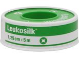 Bsn Cerotto Di Fissaggio Leukosilk In Anello Protettivo 1 Rotolo 5 M X 1,25 Cm