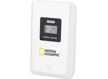 National Geographic Trasparente, Stazione Meteo A Batteria Per Uso Interno/Esterno Dcf