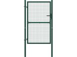Vidaxl Cancello Di Recinzione In Acciaio 100X150 Cm Verde