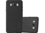 Cadorabo Custodia Per Samsung Galaxy J7 2016 Custodia Protettiva In Nero Custodia Per Telefono Cellulare Tpu Silicone Custodia Cover