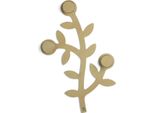 Foppapedretti Appendialbero Appendiabiti Montabile A Parete 3 Ganci Legno