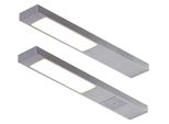 Luce Led Sottopensile 2X2,2 W, Colore Della Luce (Bianco Caldo-Freddo) Regolabile