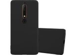Cadorabo Custodia Per Nokia 6.1 Custodia Protettiva In Nero Custodia Per Cellulare Tpu Custodia In Silicone Cover