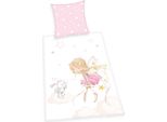 Herding Renforcé Little Fairy Biancheria Da Letto Copripiumino 135 X 200 Cm Federa 80 X 80 Cm
