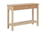 Tavolo Consolle 110 X 35 X 80 Cm In Legno