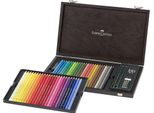 Matite Colorate FABER-CASTELL Polychromos 48 Astuccio In Legno